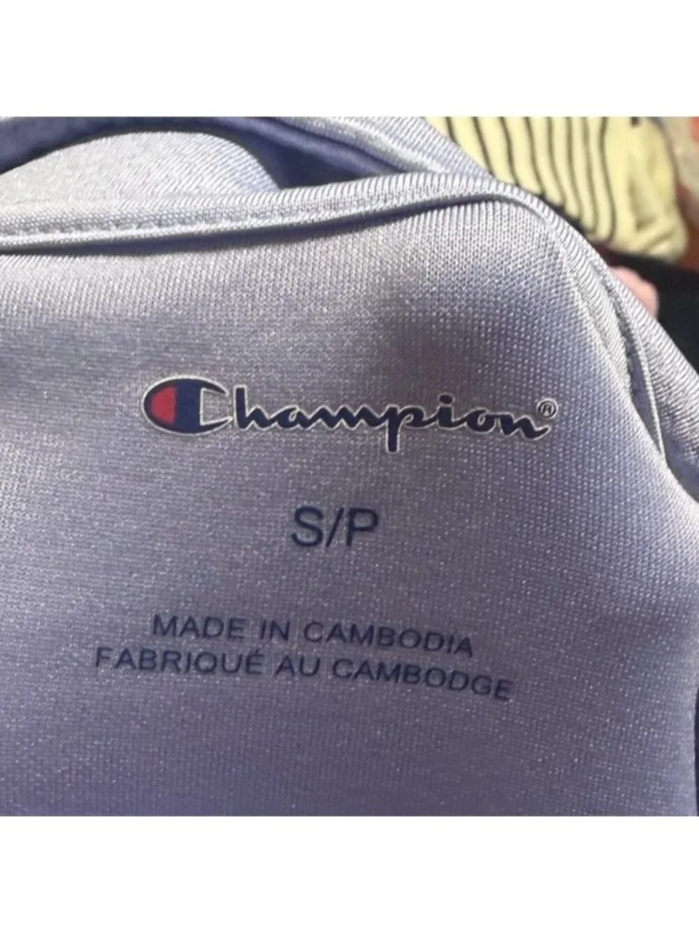 Champion Quarter Zip Pullover S/P Lavender - Picture 9 of 9